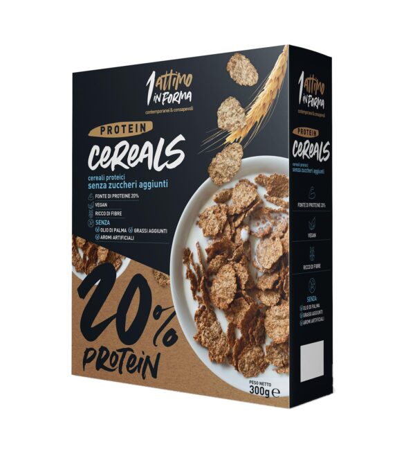 Cereali proteici vegan zero zuccheri con 20% di proteine - €17,07- 1 attimo in forma - cereals classic