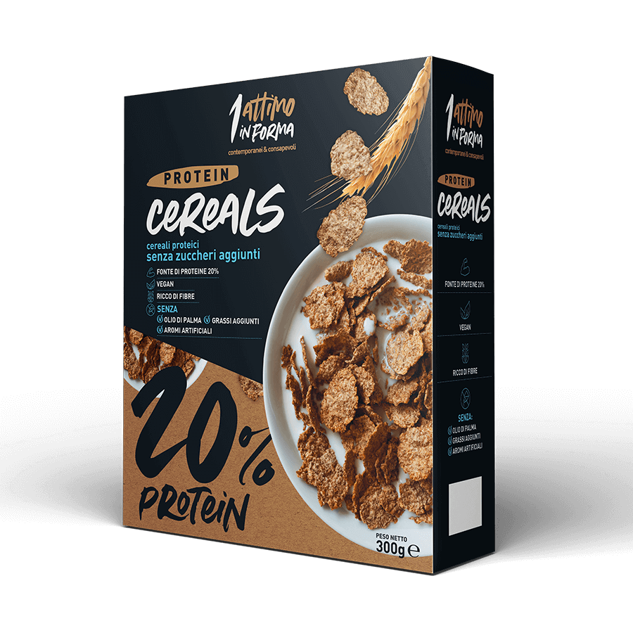 Cereali Proteici Vegan Zero Zuccheri con 20% di Proteine - 1